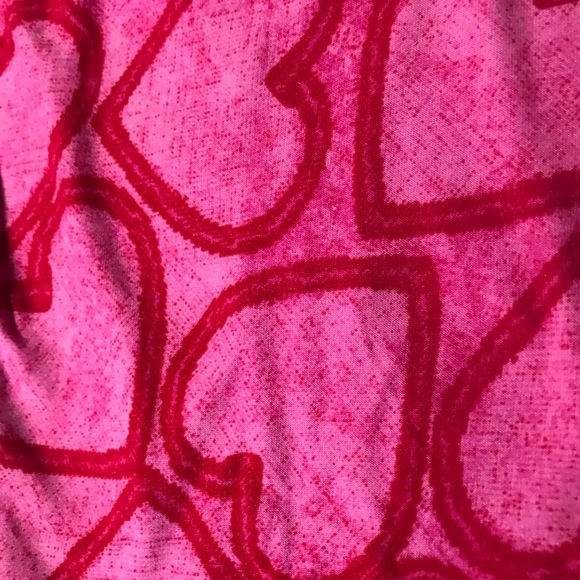 Lularoe LLR Valentines Legging pack of 2 OS - Picture 3 of 6